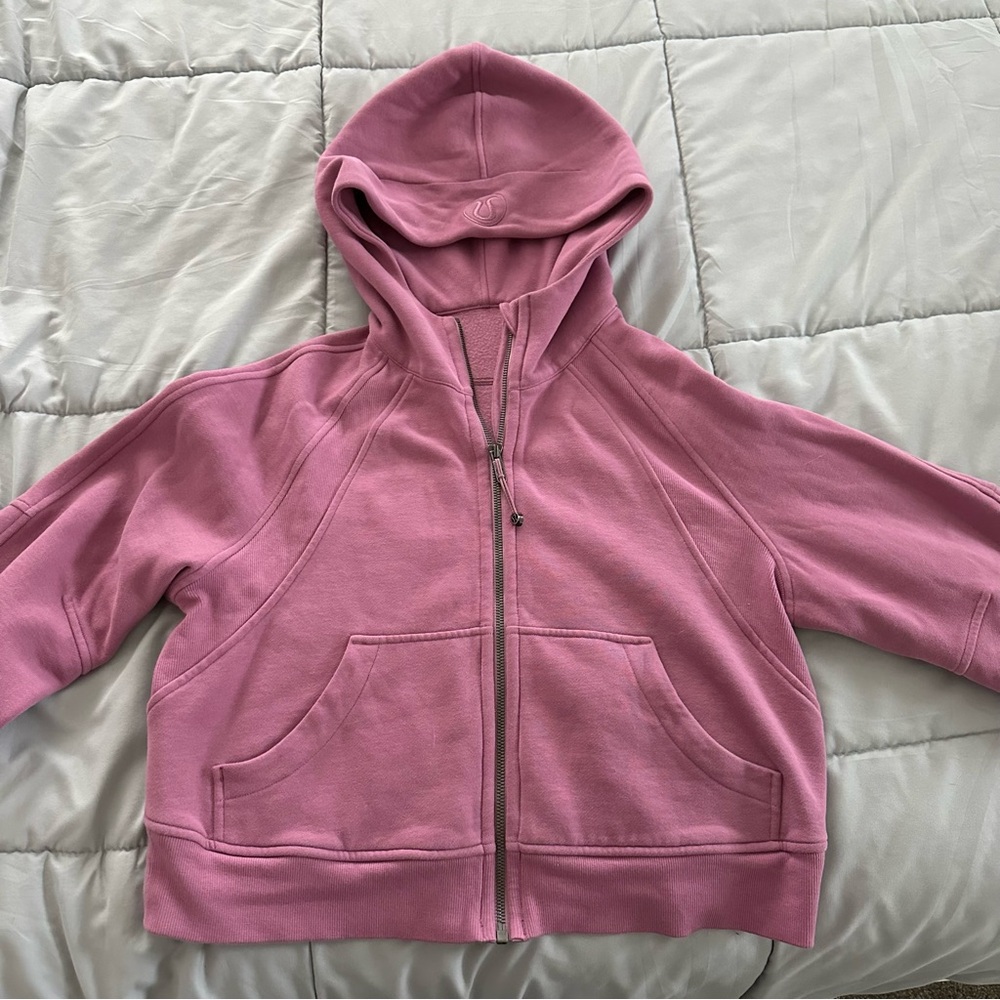 Xs/s lululemon full zip scuba hoodie